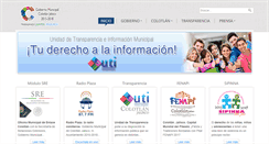 Desktop Screenshot of colotlan.gob.mx